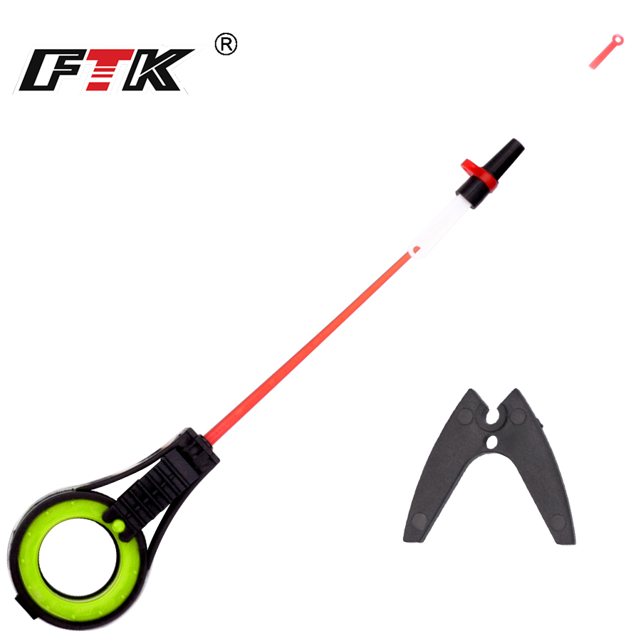 Ice Fishing Tip Up - คันเบ็ดตกปลาน้ำแข็ง FTK ขนาดเล็ก พกพาสะดวก สำหรับฤดูหนาว ทำจากพลาสติก