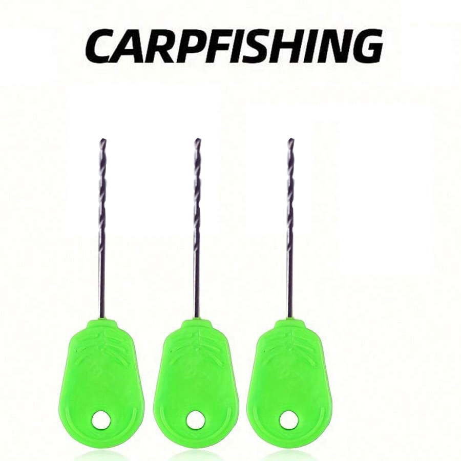 Fishing Equipment Cheap - ดอกสว่านเหยื่อปลาคาร์พ 3 ชิ้น อุปกรณ์ตกปลาเตรียมเหยื่อ