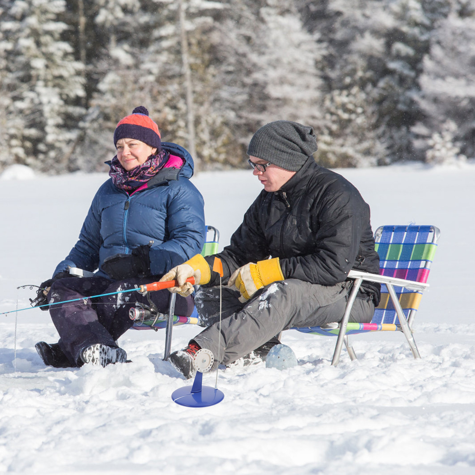 ธงตกปลาน้ำแข็ง วัสดุพรีเมียม อ - Ice Fishing Tip Up บทวิจารณ์และราคา