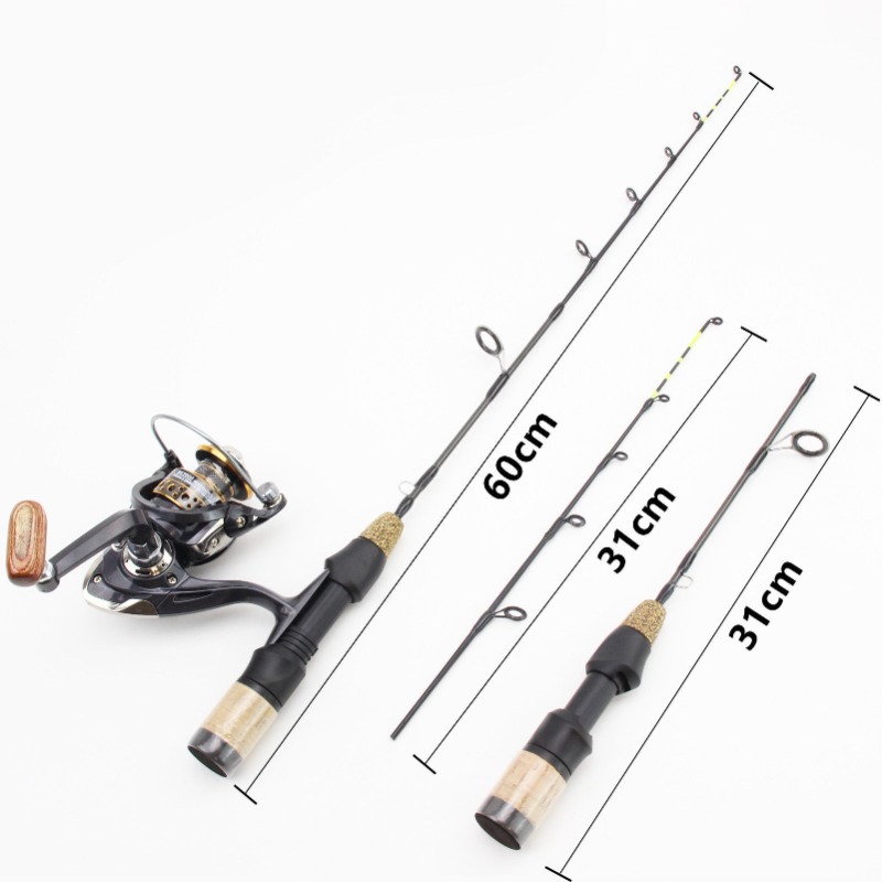 60 ซม.2 เคล็ดลับ Rod Reel Comb - Ice Fishing Tip Up บทวิจารณ์และราคา