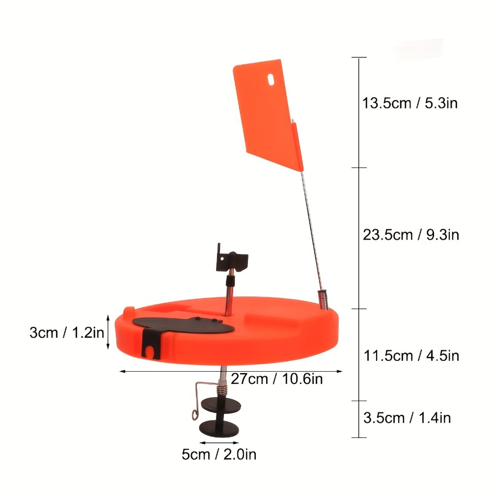 อุปกรณ์ตกปลาน้ำแข็งแบบออลอินวั - Ice Fishing Tip Up บทวิจารณ์และราคา