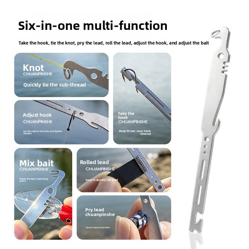 QAJTAO ชุด 4 ชิ้น อุปกรณ์ถอดเบ - Fishing Equipment Price บทวิจารณ์และราคา
