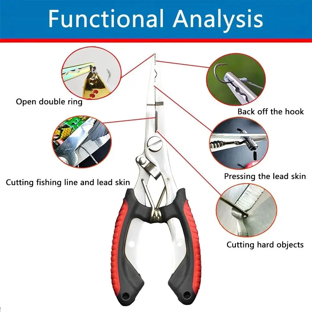 คีมตกปลาสแตนเลส ที่ถอดเบ็ดตกปล - Fishing Equipment Price บทวิจารณ์และราคา